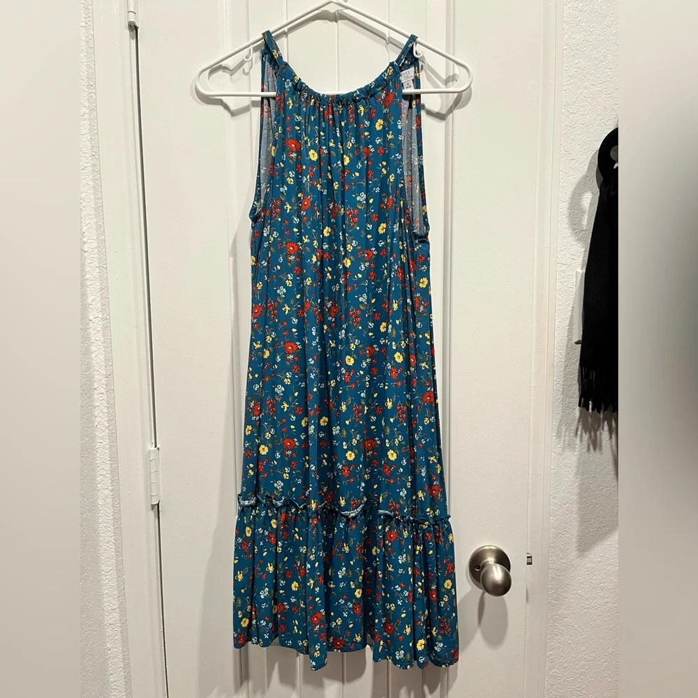 Time and Tru Women's Halter Tie Back Dress Size S - Picture 2 of 8